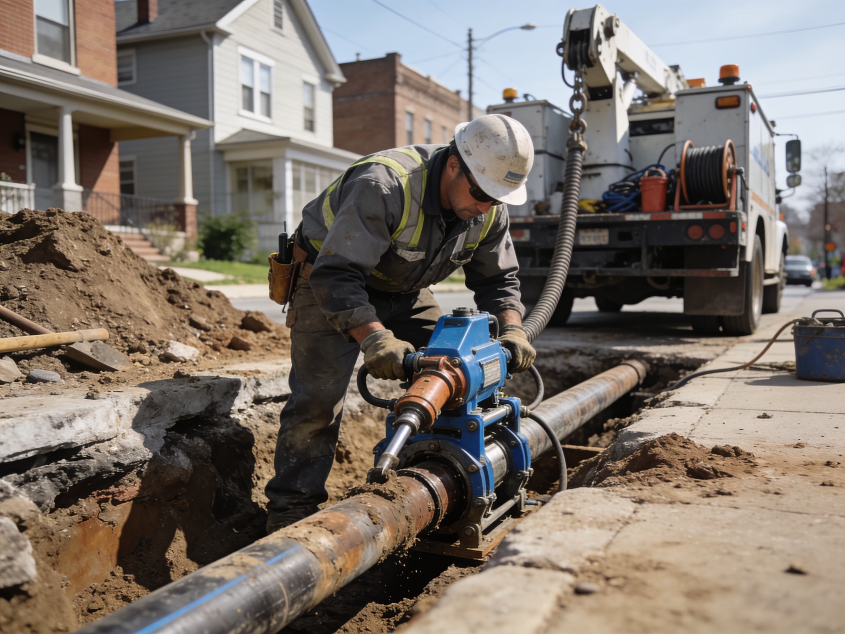 Pipe Bursting in Chicago 60634, IL